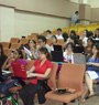 Training the medical student volunteers at IMU campus